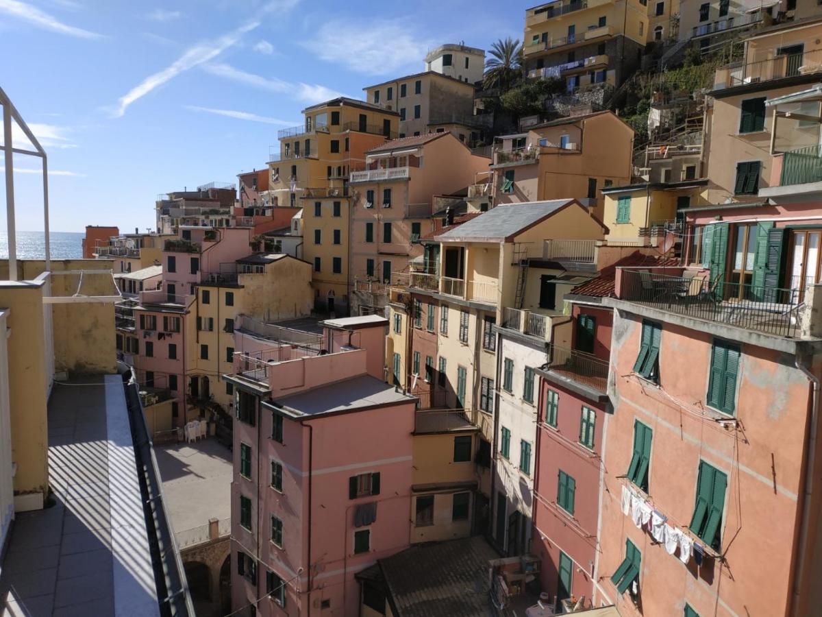 Shanti 1 - Terrace Apartment Riomaggiore Extérieur photo